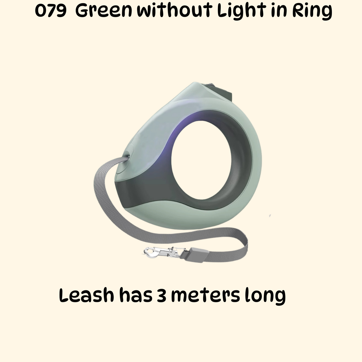 Leash with Flexi Reel (L-2)