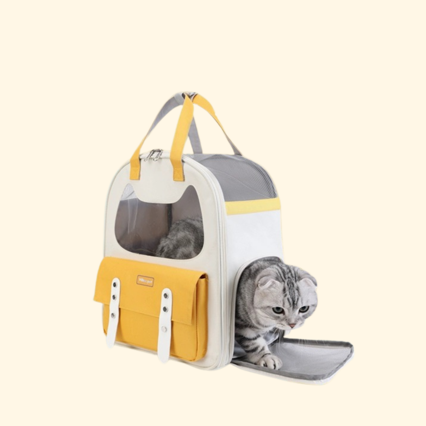 Kitty Oxford Fabric Travel Bag (C-1)