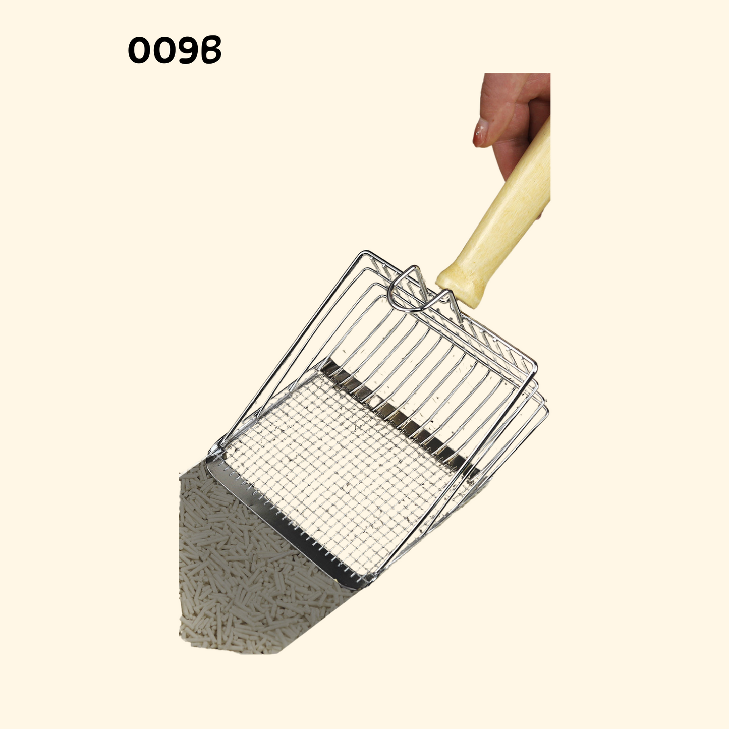 Litter Scoop - Steel (LA-3)