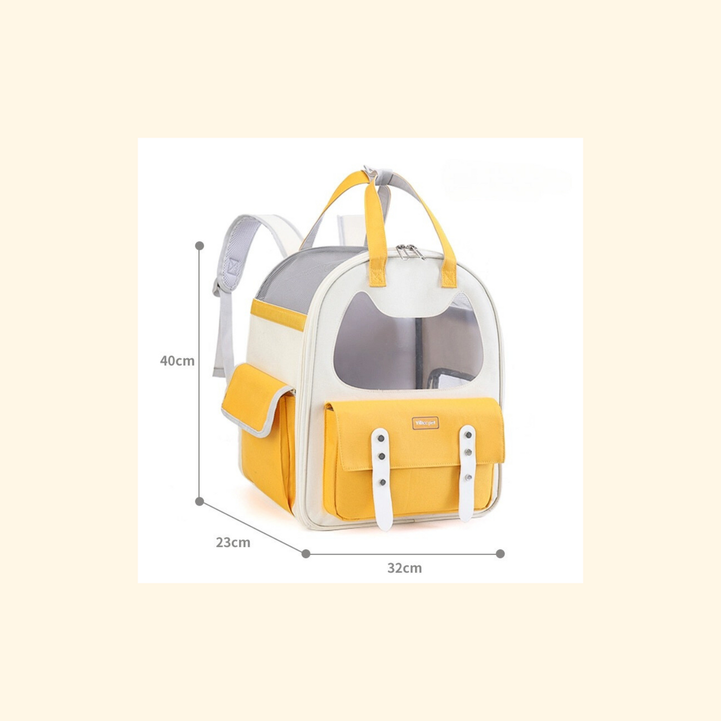 Kitty Oxford Fabric Travel Bag (C-1)