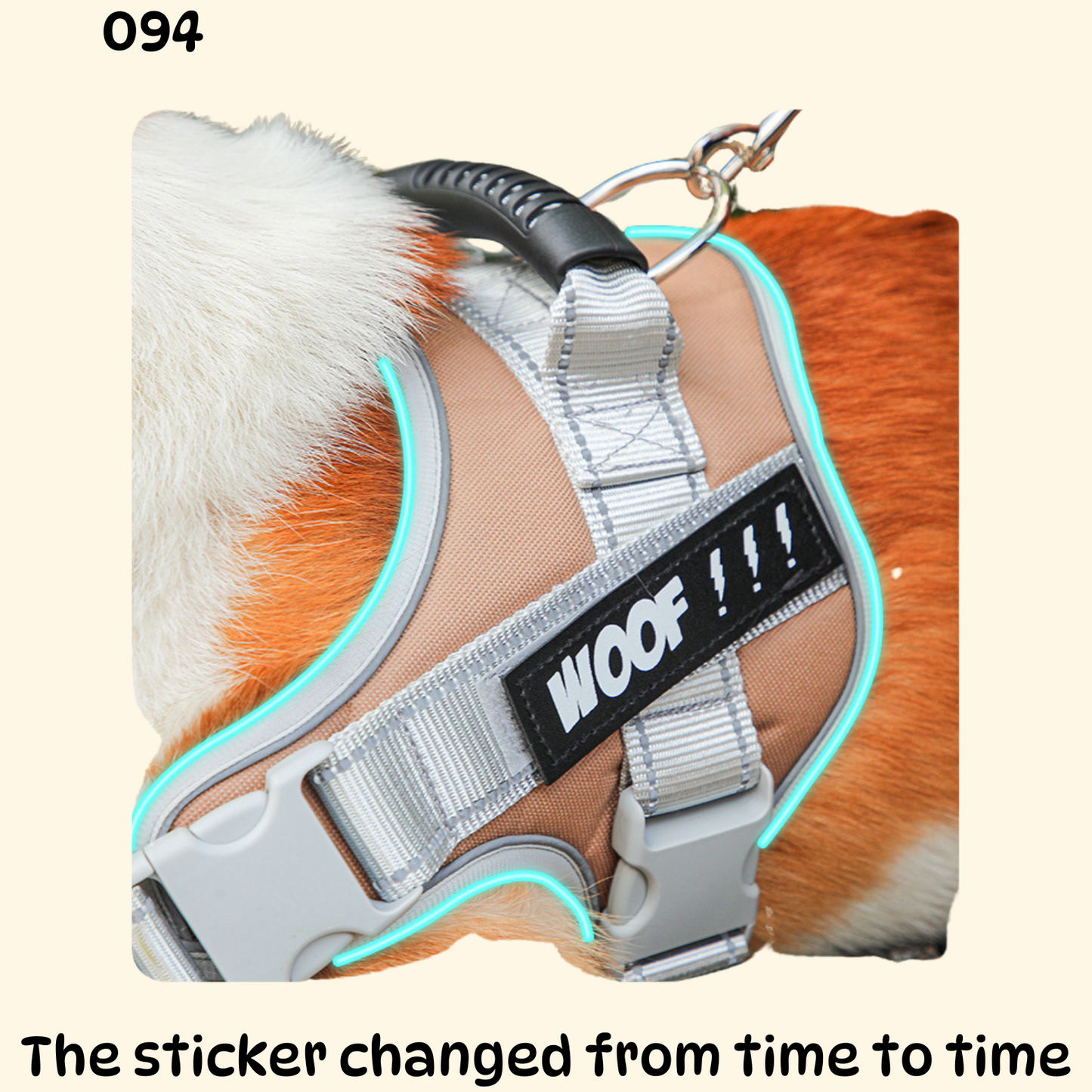 Brown K9 Harness (A-017)