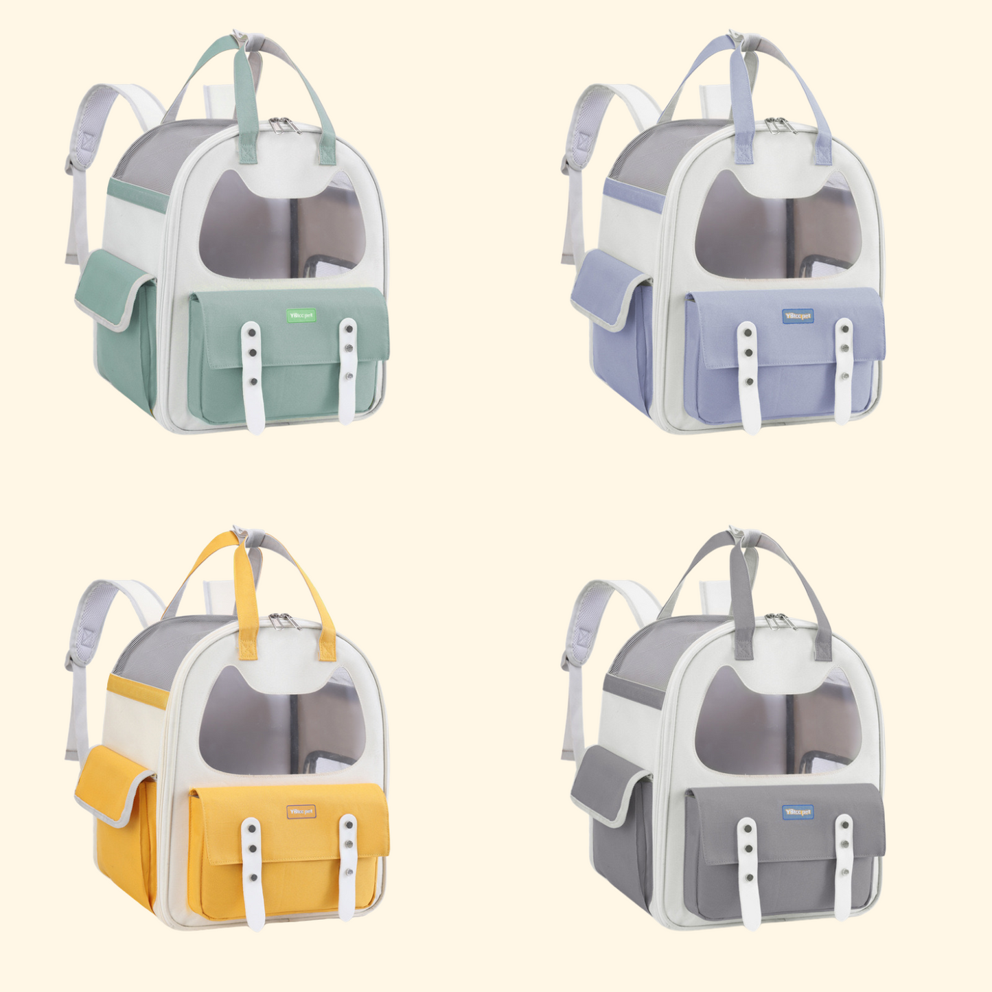 Kitty Oxford Fabric Travel Bag (C-1)