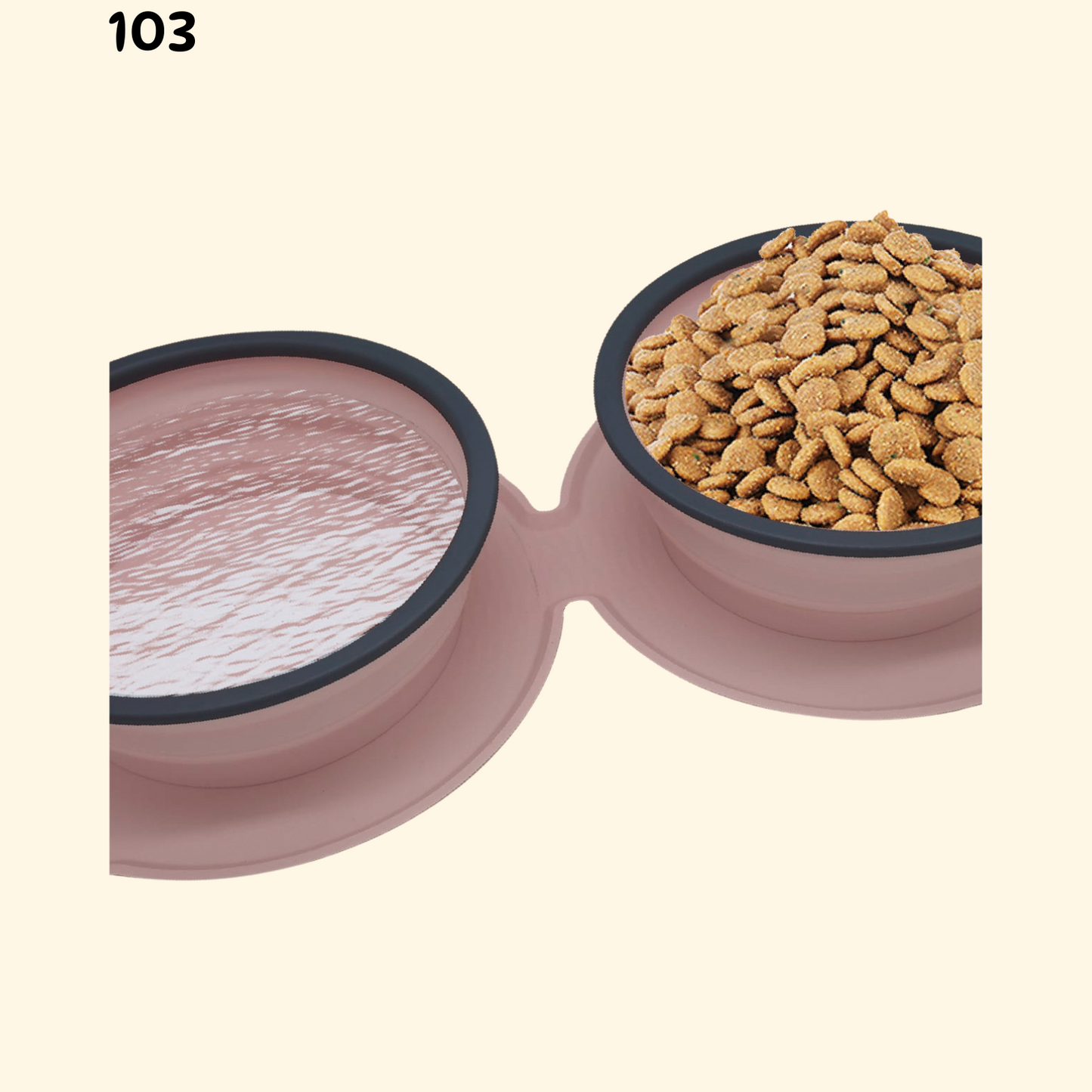 Foldable Travel Bowl - Double (TI-13)