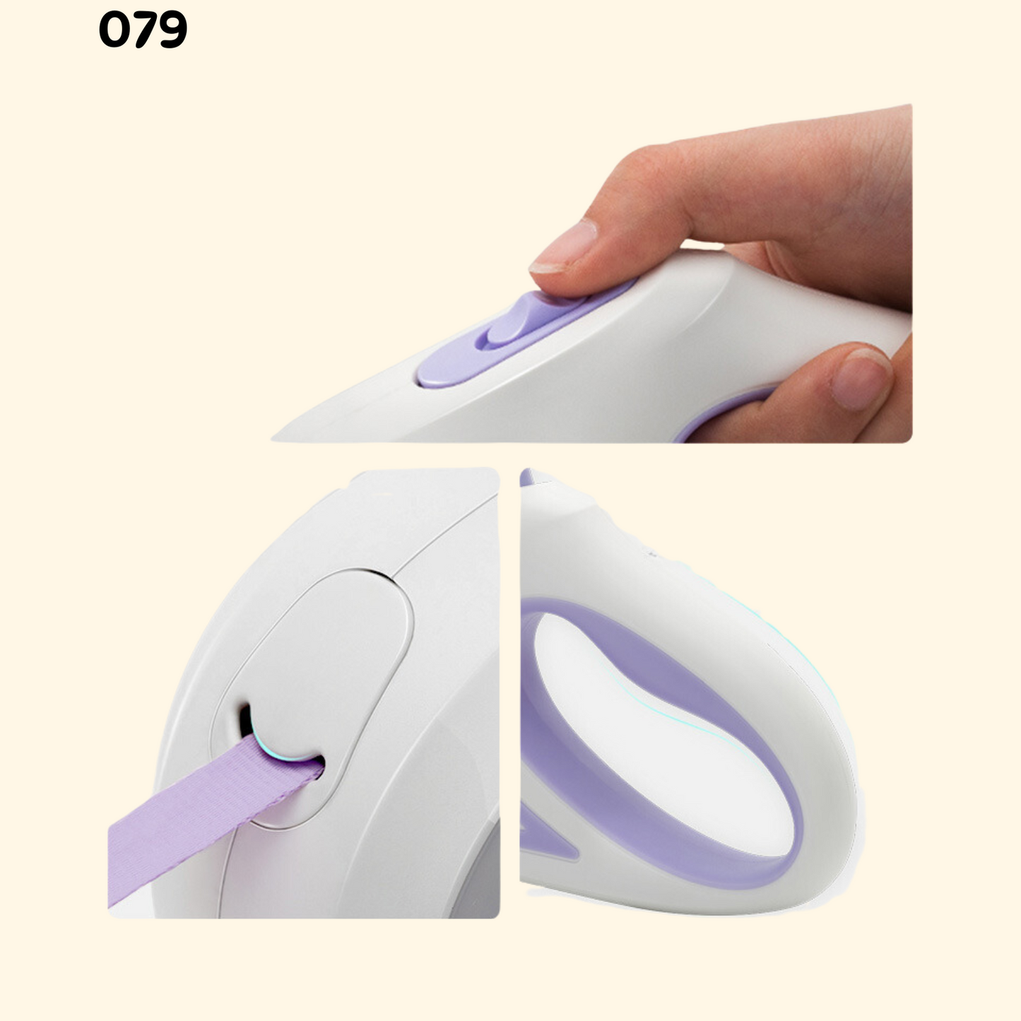 Leash with Flexi Reel (L-2)