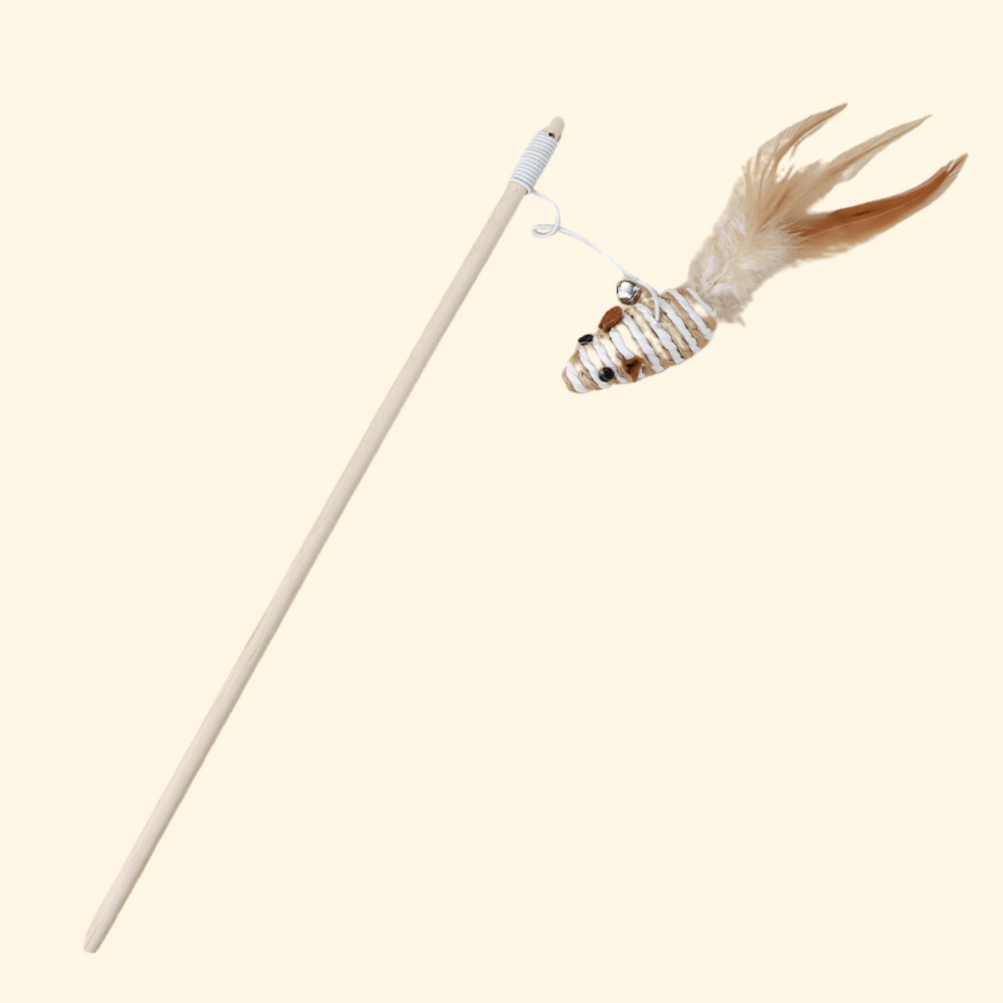 Log Cat Teaser Stick (T-10)