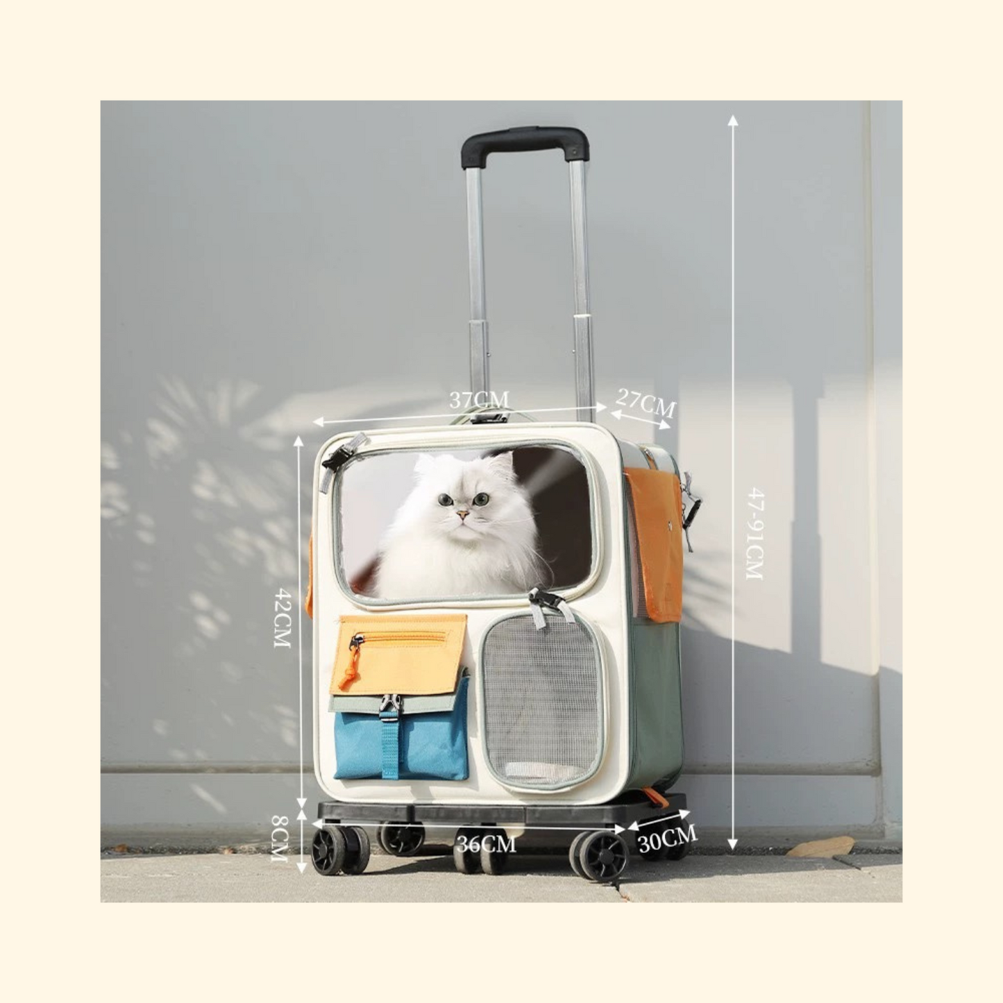 Canvas Trolley Travel Bag (C-11)