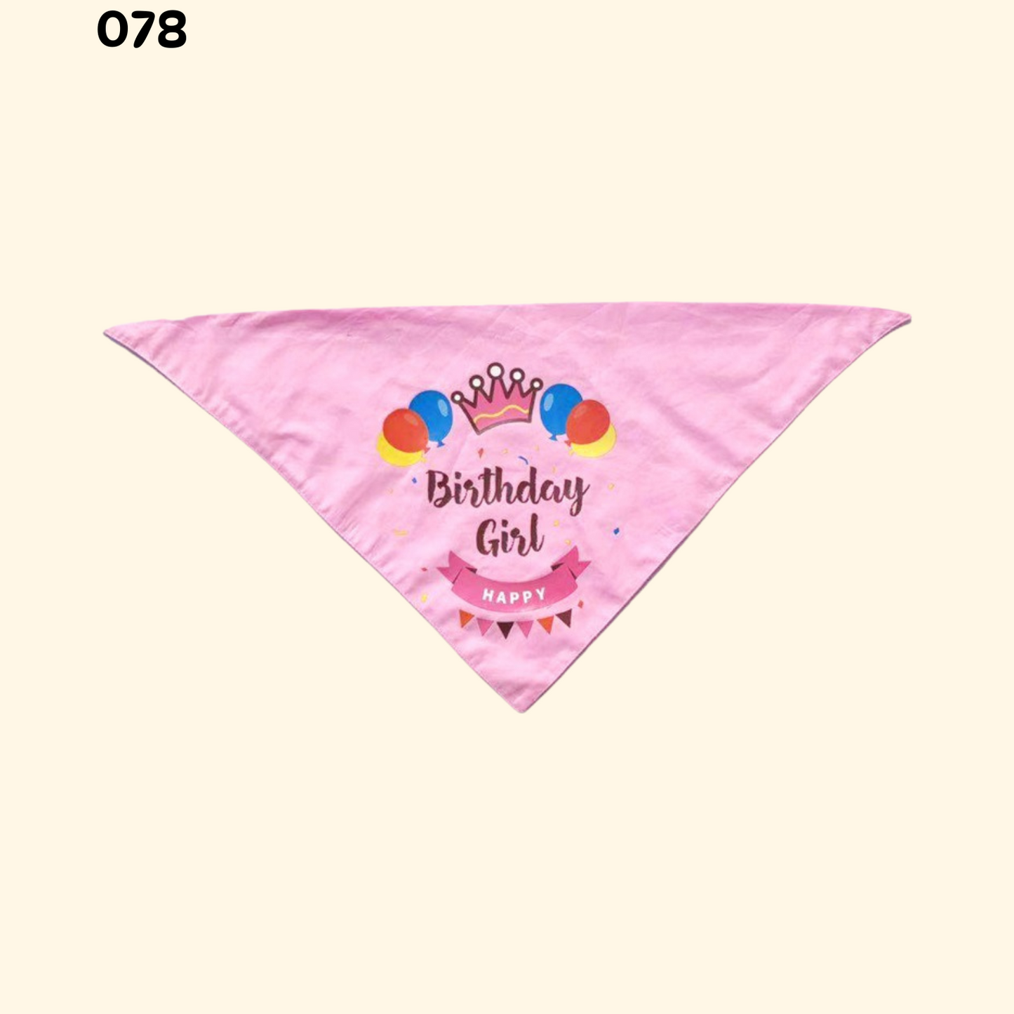 Birthday Scarf (S-5)