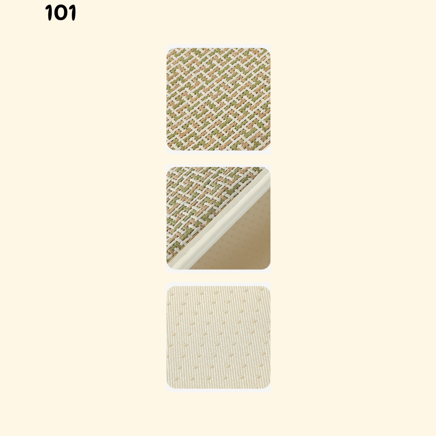 Summer Woven Rattan Mat (B-5)