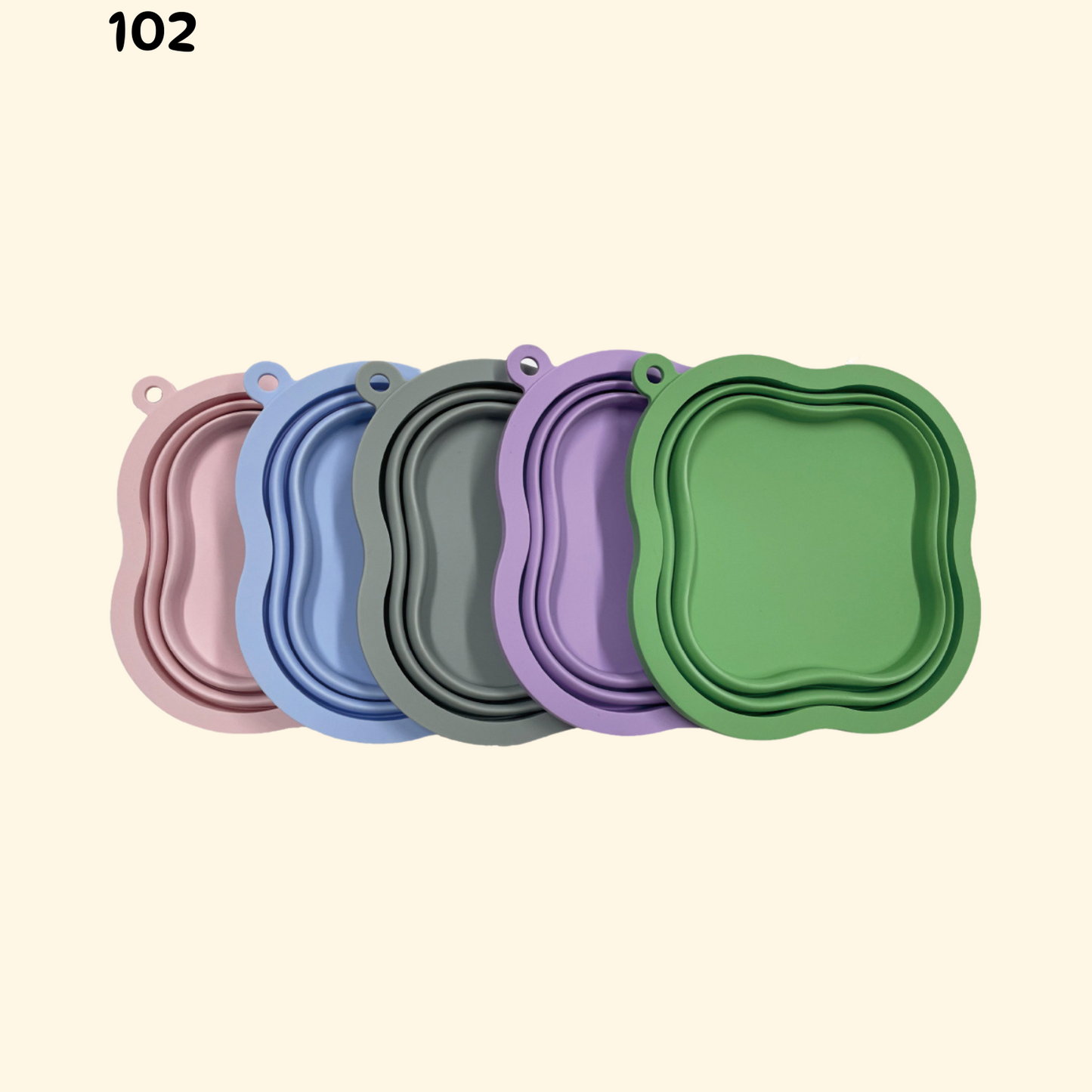 Clover Foldable Travel Bowl (TI-12)