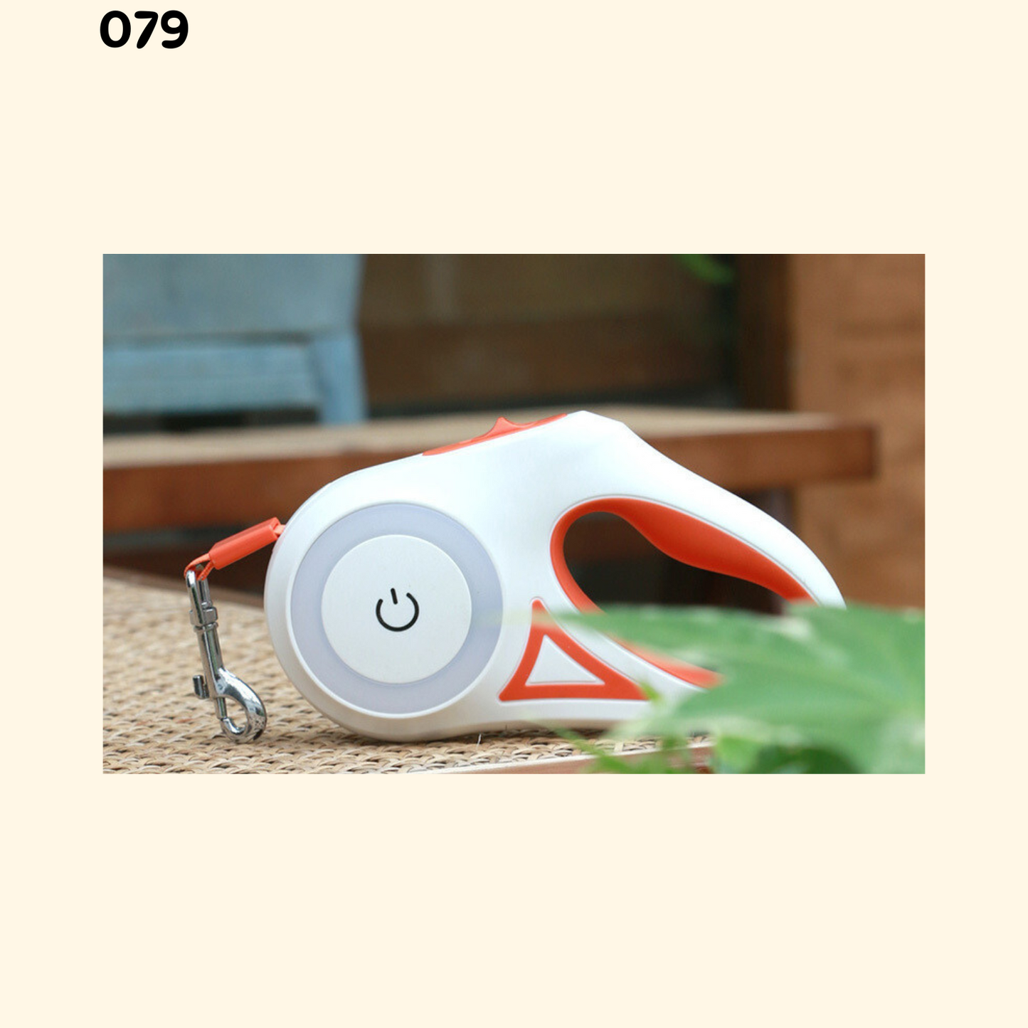 Leash with Flexi Reel (L-2)