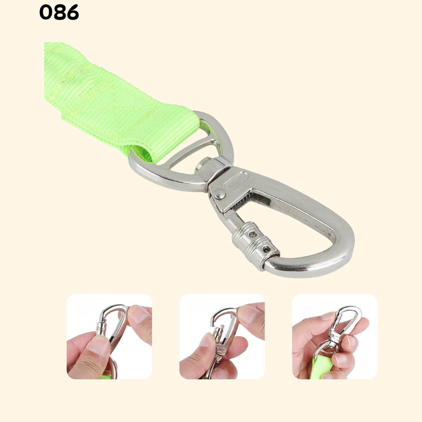Leash with Car Safety Buckle (TI-8)