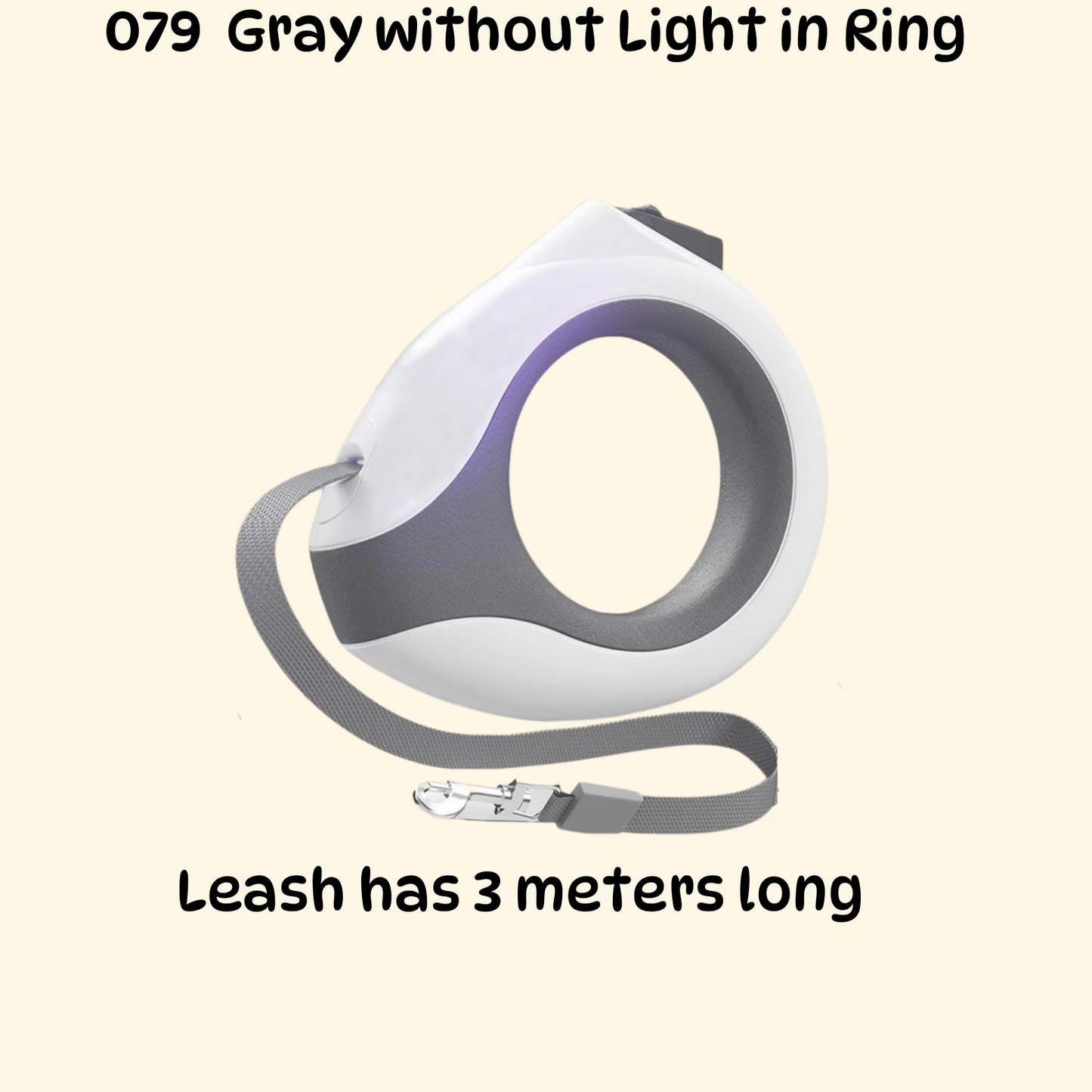 Leash with Flexi Reel (L-2)
