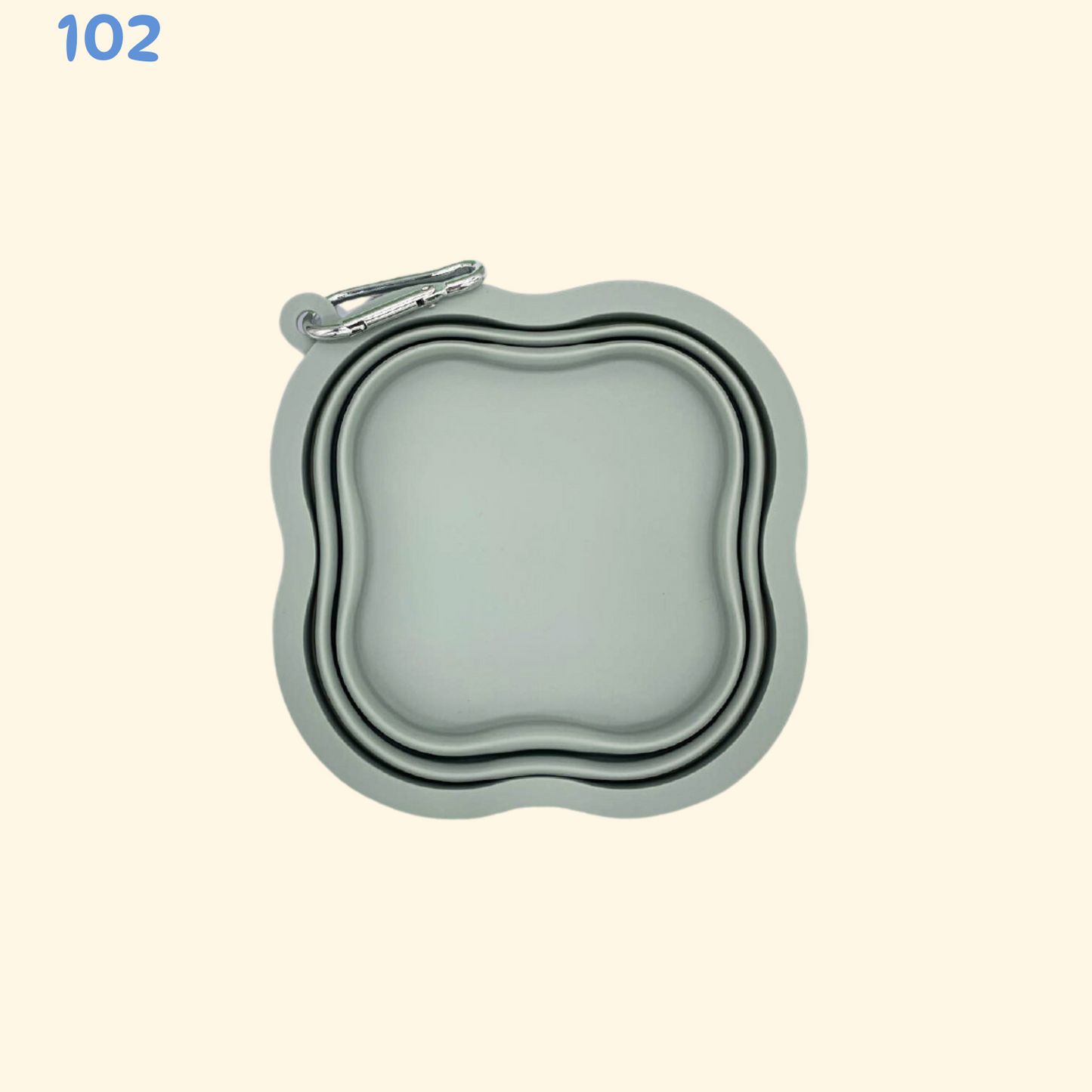 Clover Foldable Travel Bowl (TI-12)