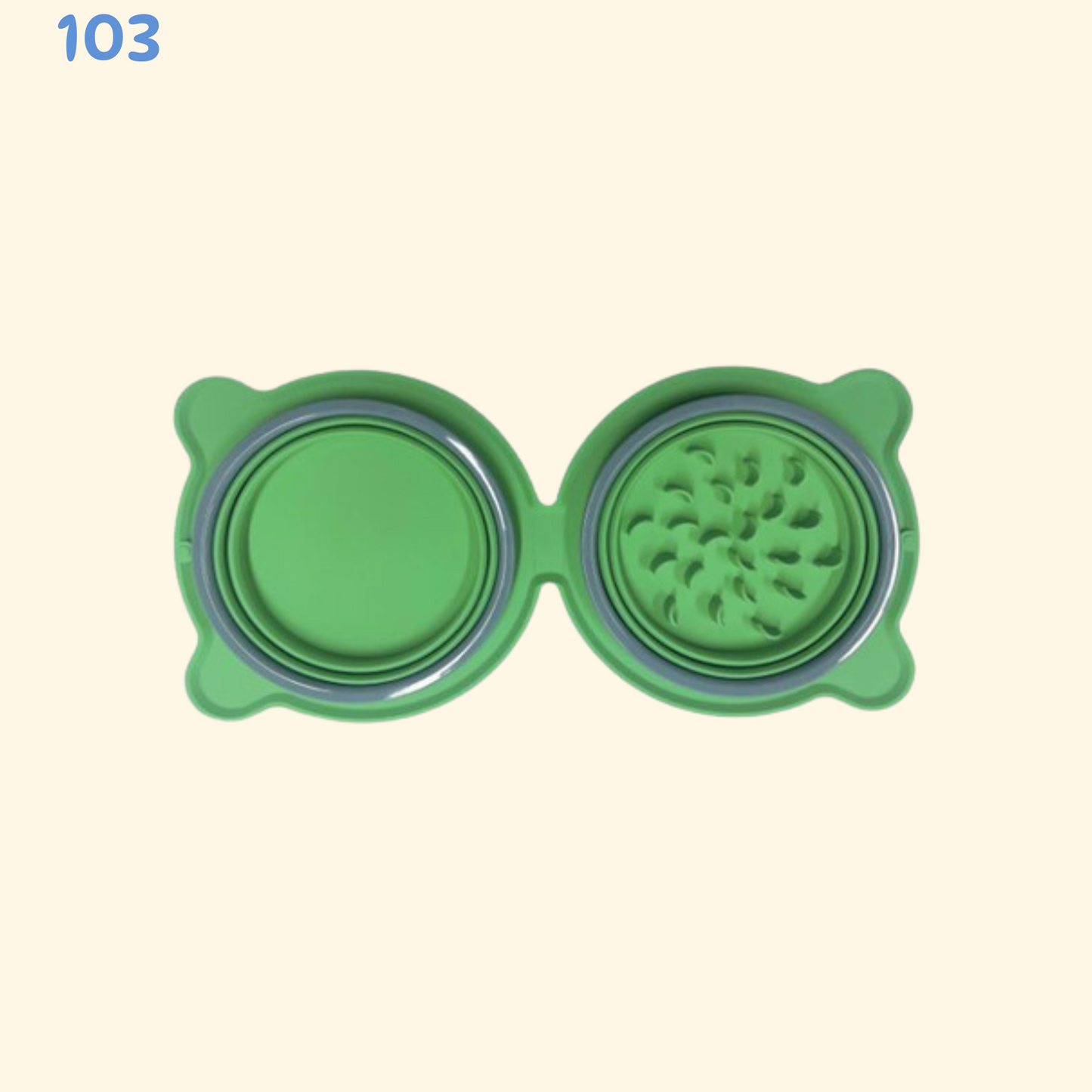 Foldable Travel Bowl - Double (TI-13)