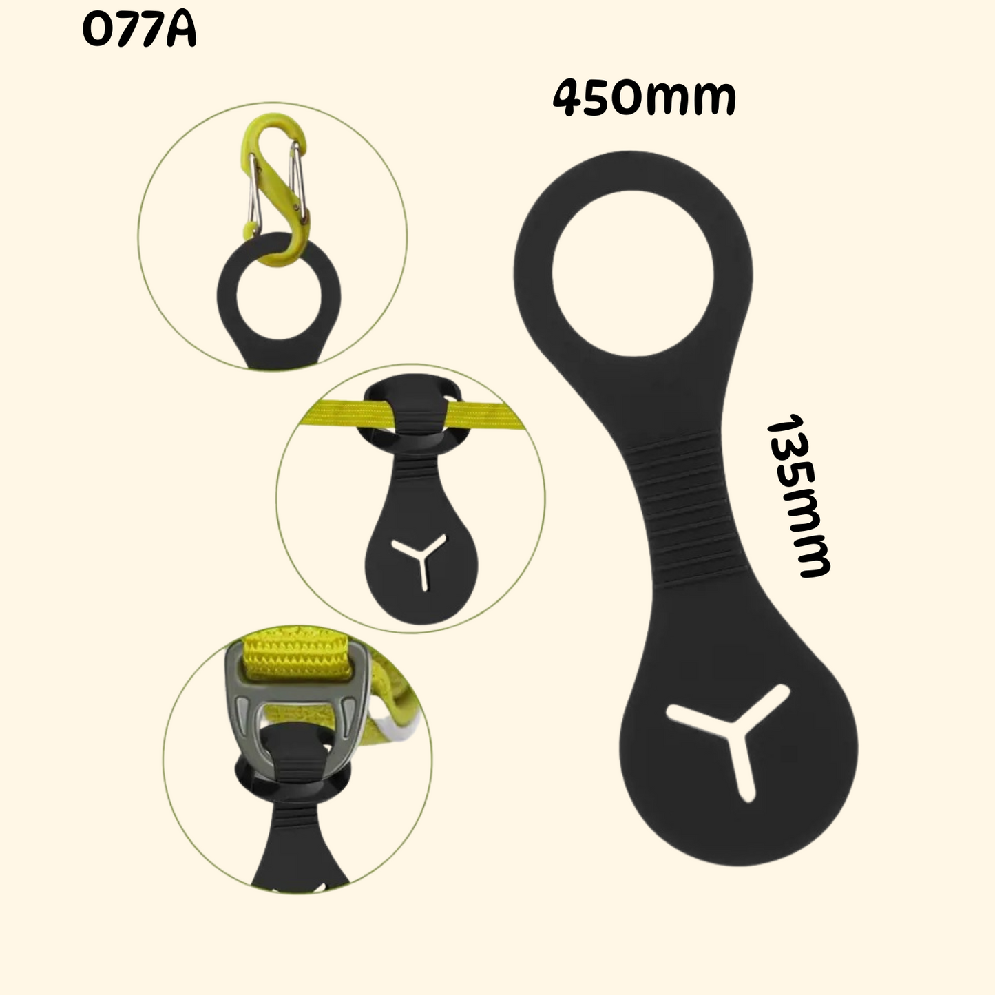 Poop Bag Hands Free Clip (TI-3)