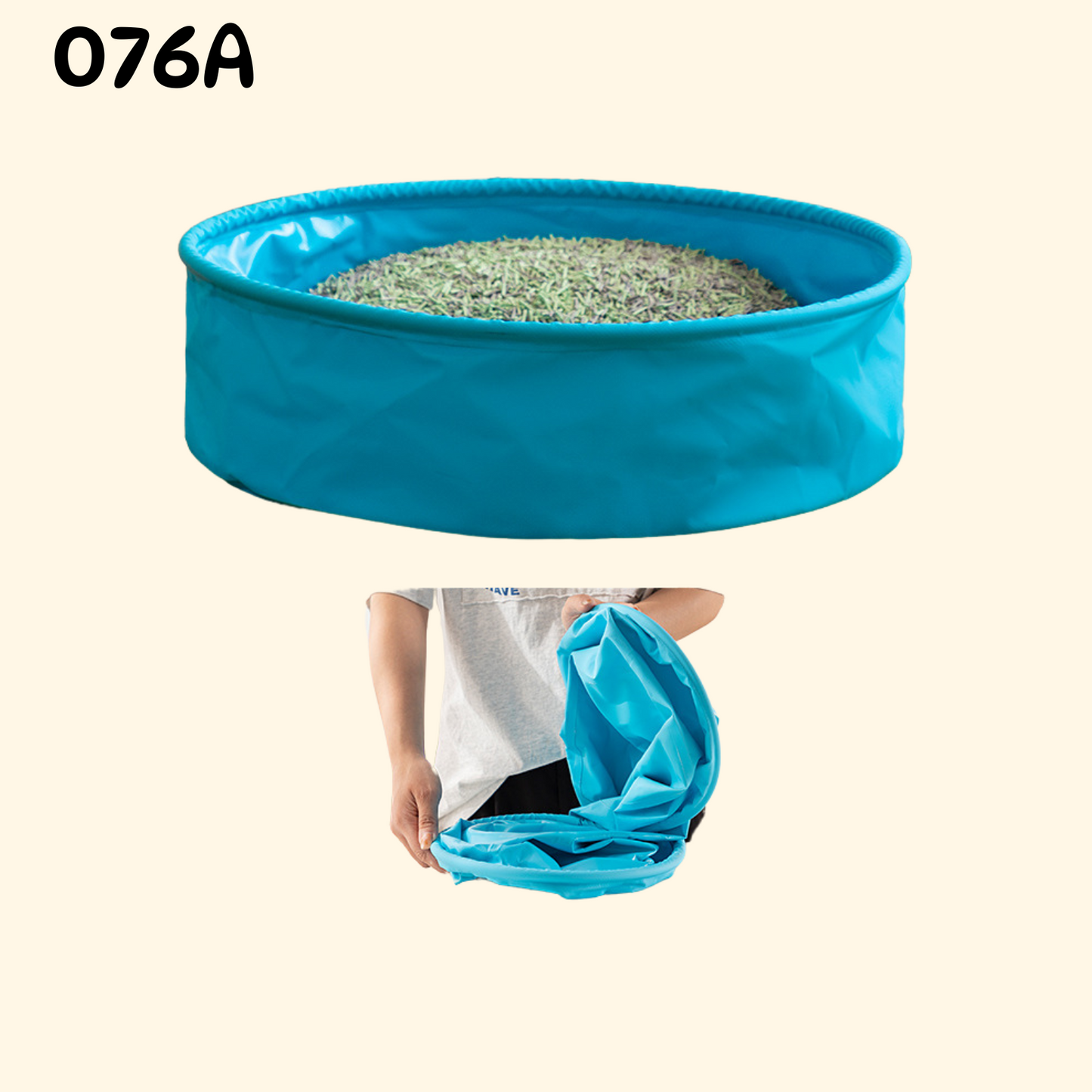 Foldable Litter Box NO Zipper (LA-13)