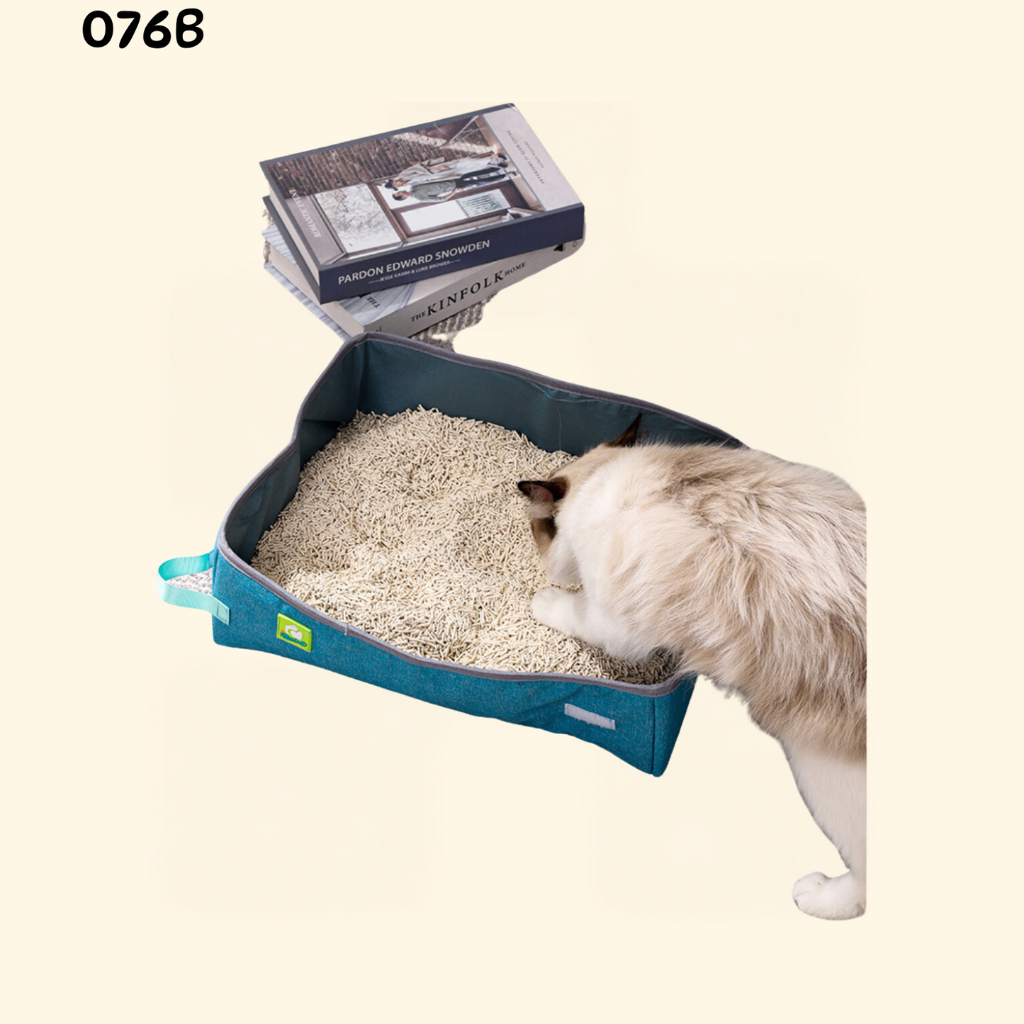 Foldable Litter Box NO Zipper (LA-13)
