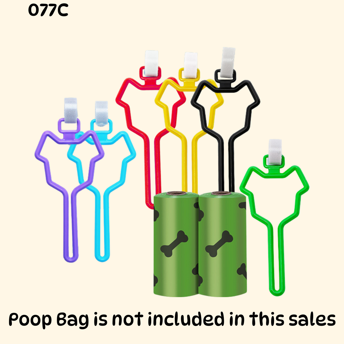 Poop Bag Hands Free Clip (TI-3)
