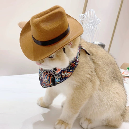Cowboy Hat & Scarf