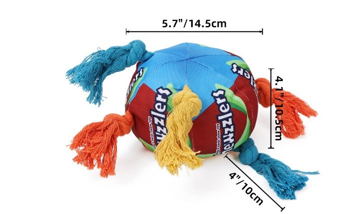 Rainbow Ball for Dogs (T-2)