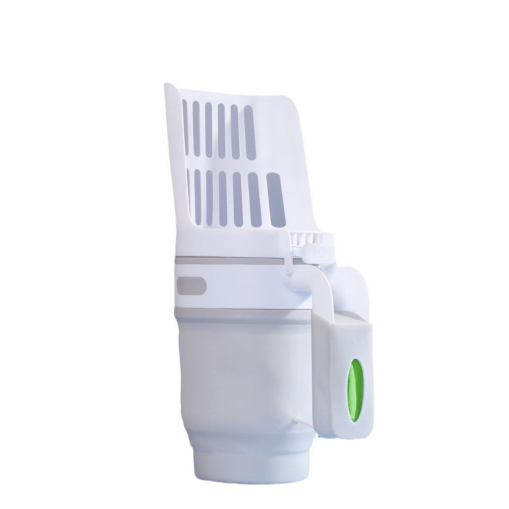Extensible Litter Scoop with Poop Bag Storage (LA-4)