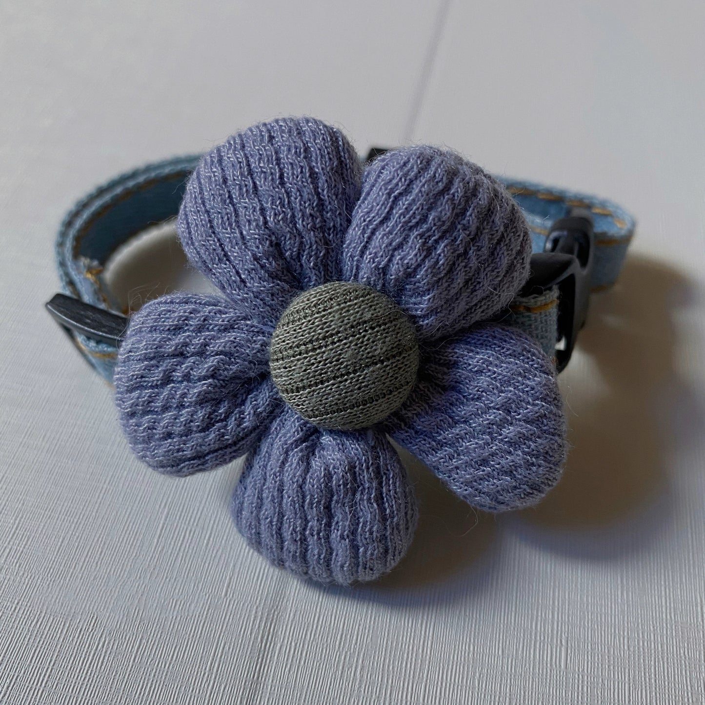 Collar - Denim Flower (A-006)