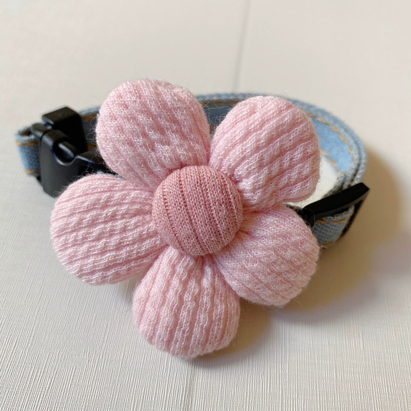 Collar - Denim Flower (A-006)