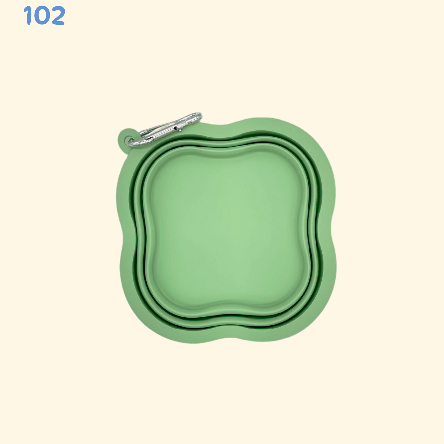 Clover Foldable Travel Bowl (TI-12)