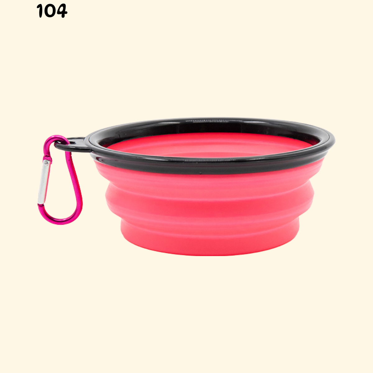 Gamelle de voyage pliable