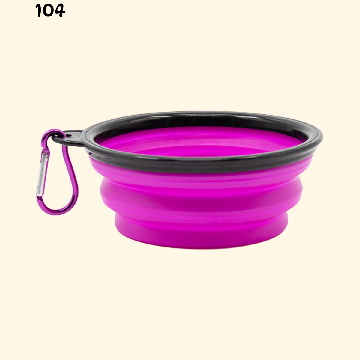 Gamelle de voyage pliable