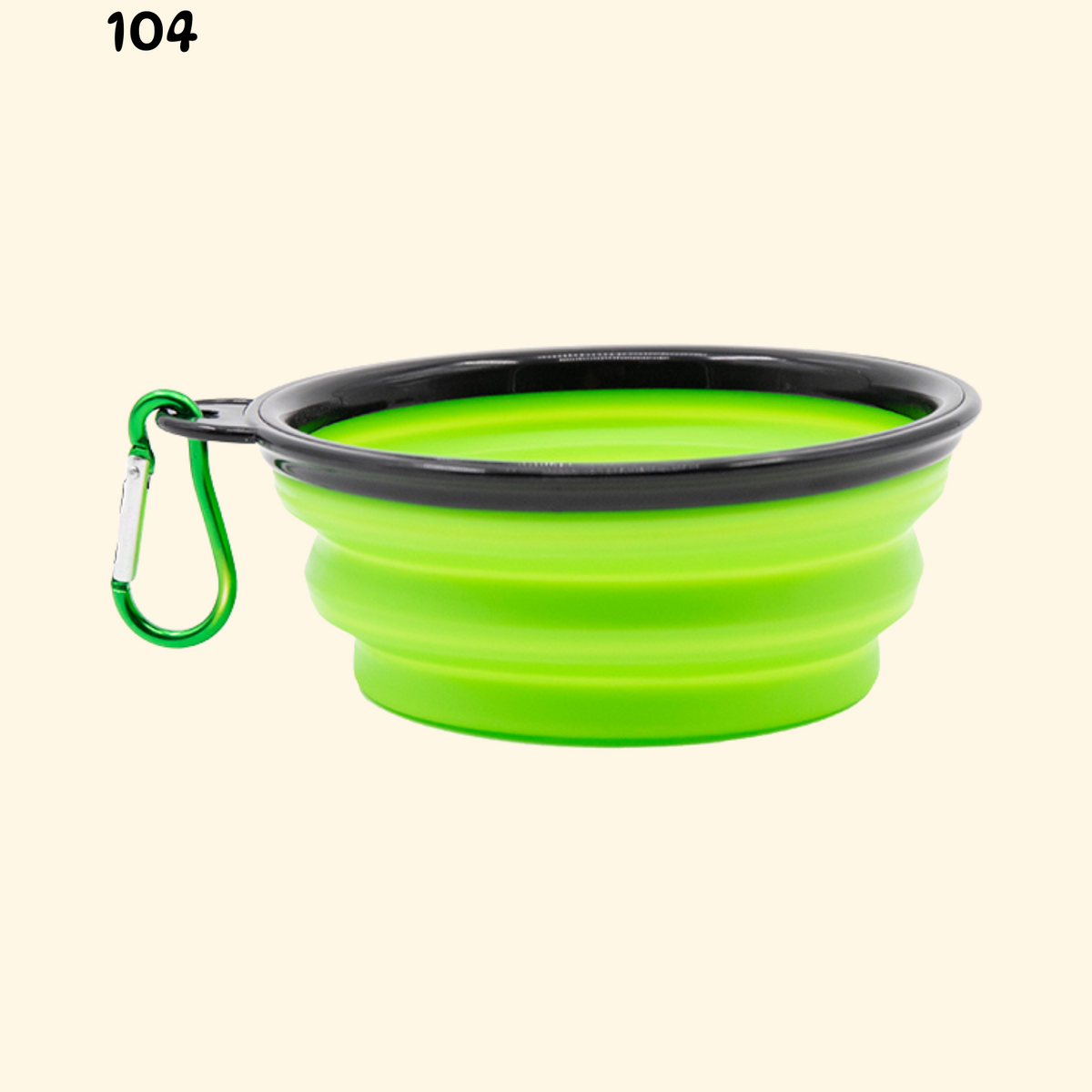 Gamelle de voyage pliable