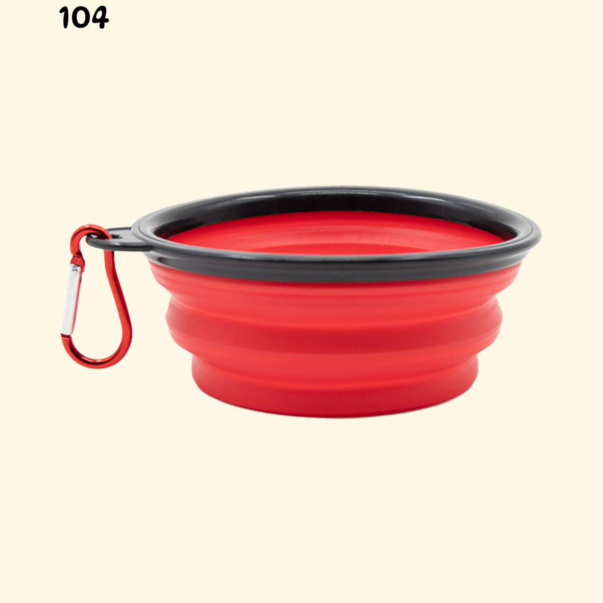Gamelle de voyage pliable