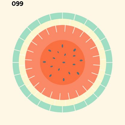 Watermelon Cooling Pad (B-3)