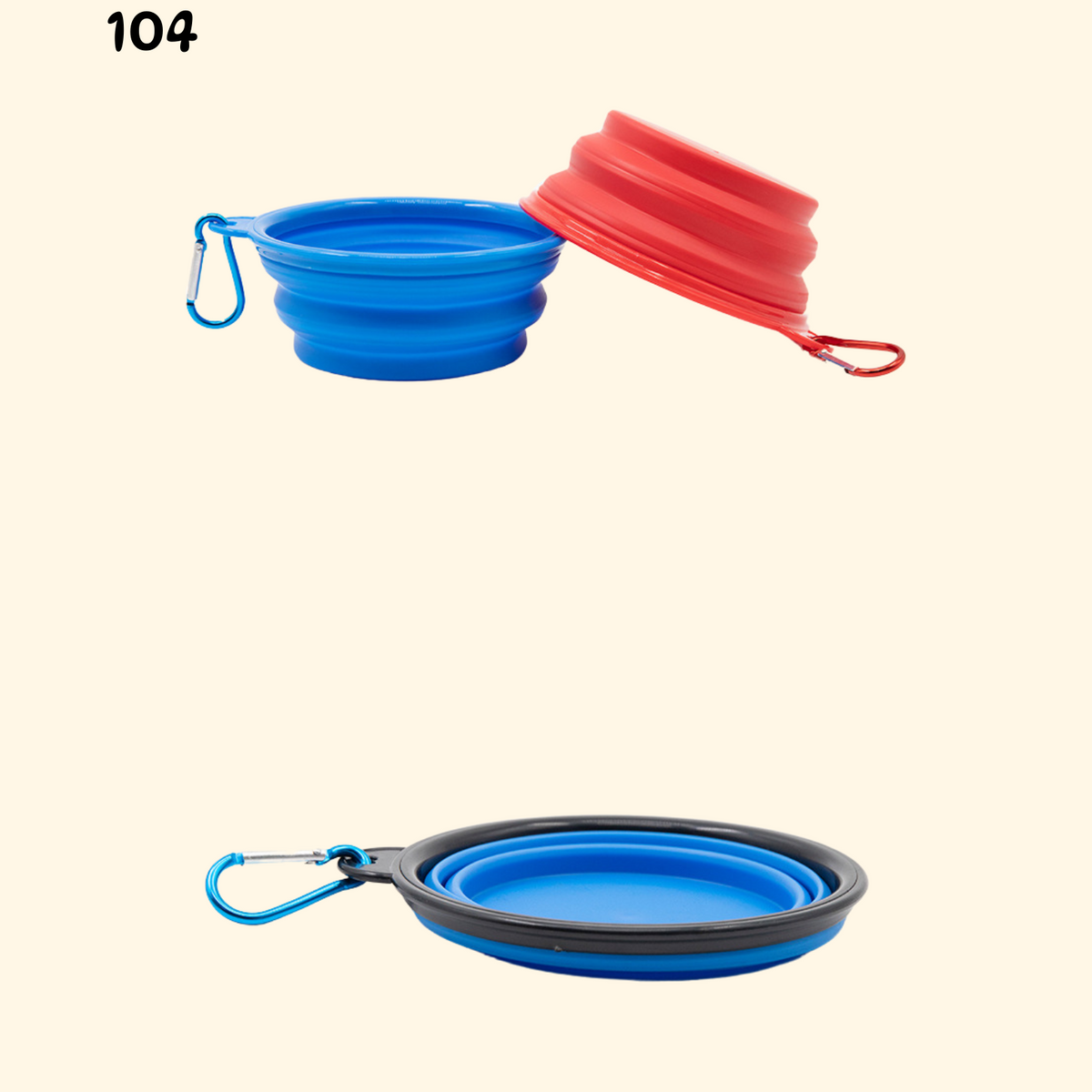 Gamelle de voyage pliable