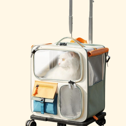 Canvas Trolley Travel Bag (C-11)