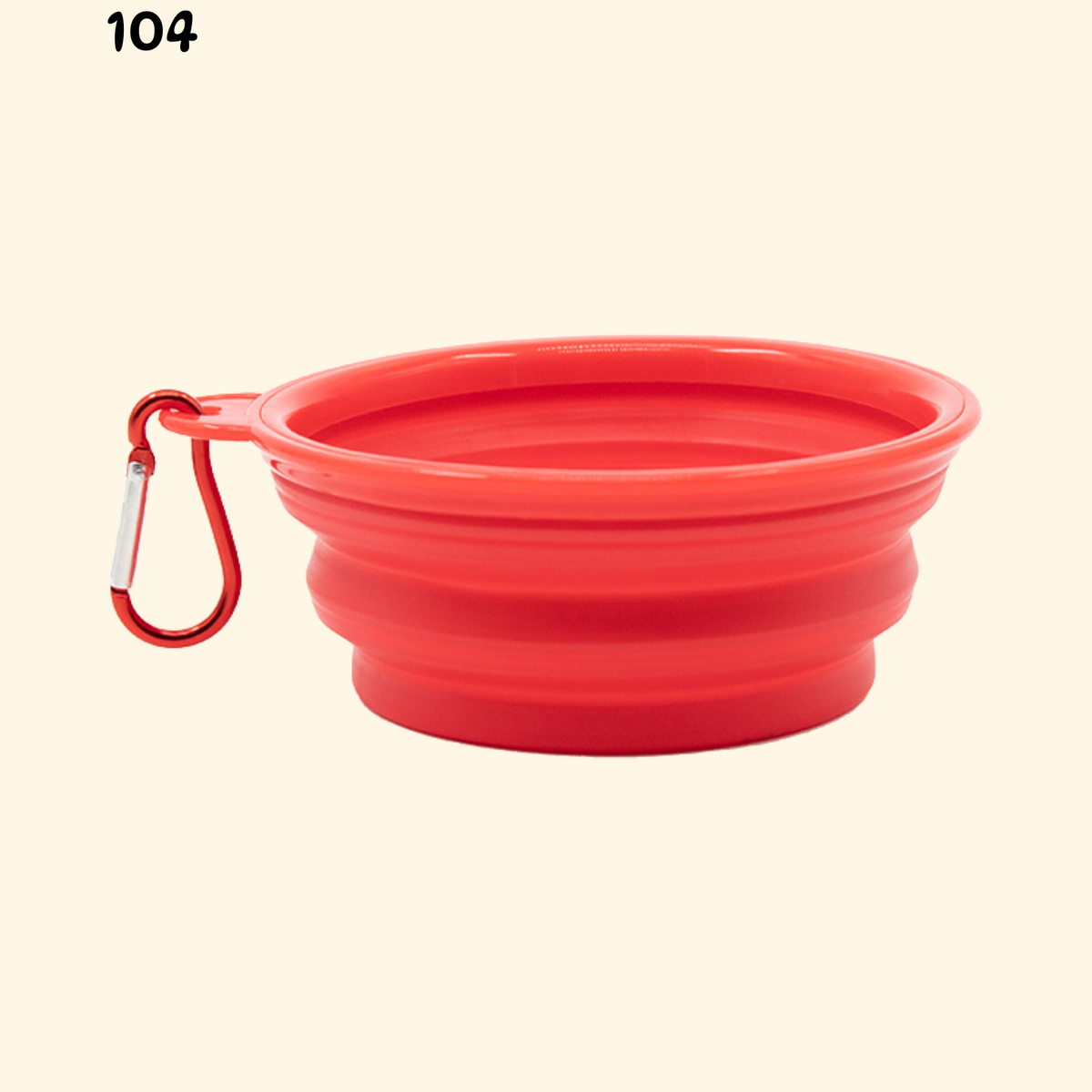 Gamelle de voyage pliable