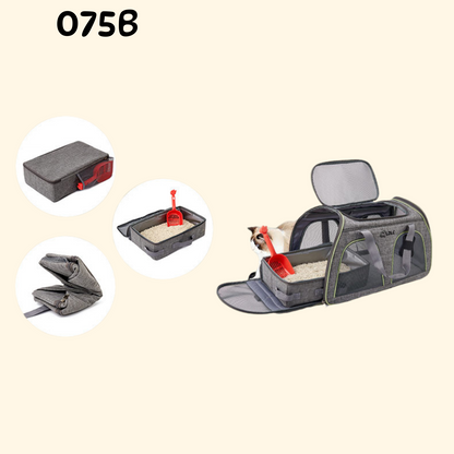 Foldable Litter Box with Zipper (LA-12)