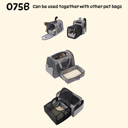 Foldable Litter Box with Zipper (LA-12)