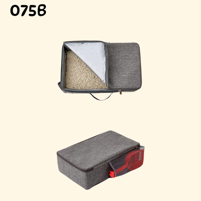 Foldable Litter Box with Zipper (LA-12)