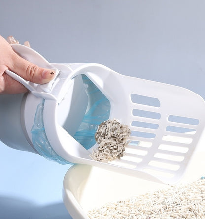 Extensible Litter Scoop with Poop Bag Storage (LA-4)